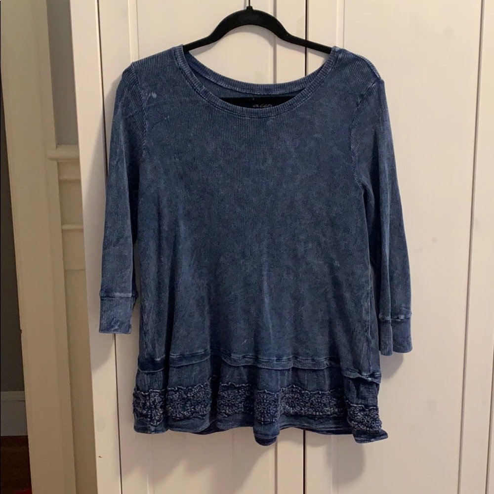 Francescas 1/4 sleeve top